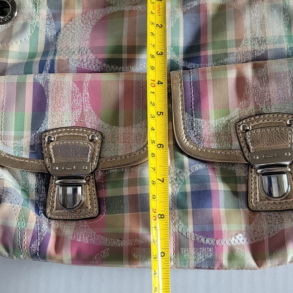 Coach Daisy Plaid Hand bag - Picture 8 of 11